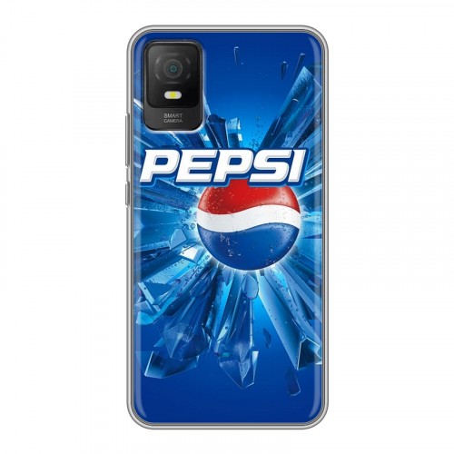 Дизайнерский силиконовый чехол для TCL 403 Pepsi