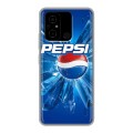 Дизайнерский силиконовый чехол для Xiaomi Poco C55 Pepsi