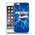 Дизайнерский силиконовый чехол для Iphone 6 Plus/6s Plus Pepsi