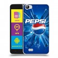 Дизайнерский пластиковый чехол для Explay Rio Pepsi