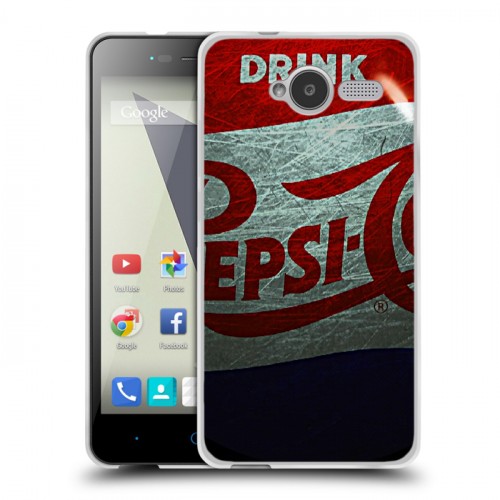 Дизайнерский пластиковый чехол для ZTE Blade L3 Pepsi