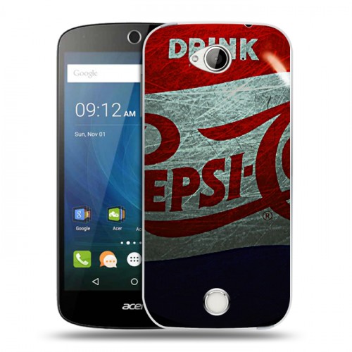 Дизайнерский силиконовый чехол для Acer Liquid Z530 Pepsi