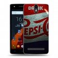 Дизайнерский силиконовый чехол для Wileyfox Storm Pepsi