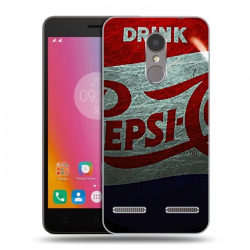 Дизайнерский пластиковый чехол для Lenovo K6 Pepsi