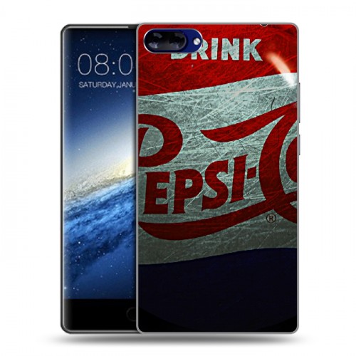 Дизайнерский силиконовый чехол для Doogee Mix Pepsi