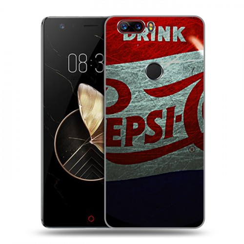 Дизайнерский пластиковый чехол для ZTE Nubia Z17 Pepsi