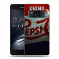 Дизайнерский силиконовый чехол для ASUS ZenFone AR Pepsi