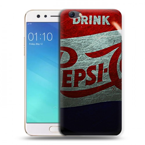 Дизайнерский силиконовый чехол для OPPO F3 Pepsi