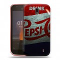 Дизайнерский пластиковый чехол для Nokia 1 Pepsi