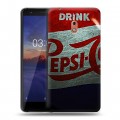 Дизайнерский пластиковый чехол для Nokia 2.1 Pepsi