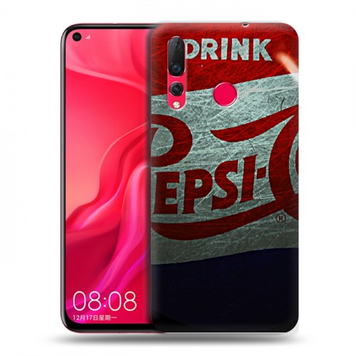 Дизайнерский пластиковый чехол для Huawei Nova 4 Pepsi