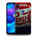 Дизайнерский пластиковый чехол для Xiaomi Mi Play Pepsi