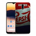 Дизайнерский пластиковый чехол для Nokia 2.3 Pepsi