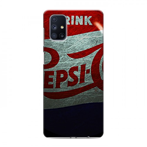 Дизайнерский пластиковый чехол для Samsung Galaxy M51 Pepsi