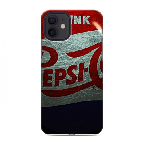 Дизайнерский силиконовый чехол для Iphone 12 Pepsi