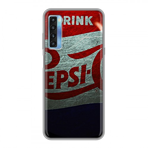 Дизайнерский силиконовый чехол для TCL 20L Pepsi