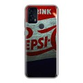 Дизайнерский силиконовый чехол для TCL 20B Pepsi