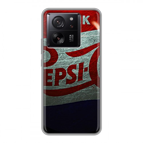 Дизайнерский силиконовый чехол для Xiaomi 13T Pepsi