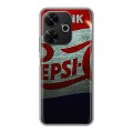 Дизайнерский силиконовый чехол для RedMi 13 4G Pepsi