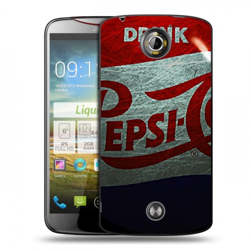 Дизайнерский пластиковый чехол для Acer Liquid S2 Pepsi