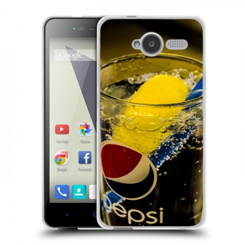 Дизайнерский пластиковый чехол для ZTE Blade L3 Pepsi