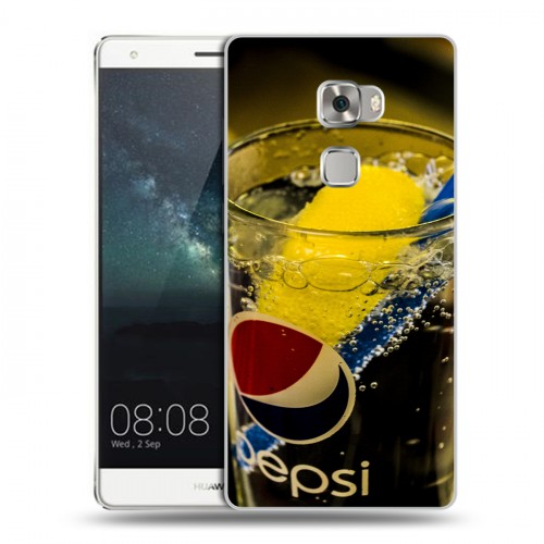 Дизайнерский пластиковый чехол для Huawei Mate S Pepsi