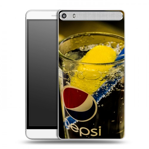 Дизайнерский пластиковый чехол для Lenovo Phab Plus Pepsi