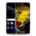 Дизайнерский пластиковый чехол для Huawei P10 Pepsi