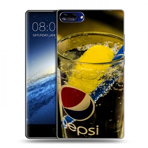 Дизайнерский силиконовый чехол для Doogee Mix Pepsi