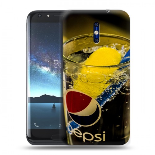 Дизайнерский силиконовый чехол для Doogee BL5000 Pepsi