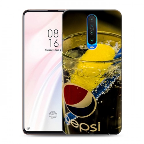 Дизайнерский пластиковый чехол для Xiaomi RedMi K30 Pepsi