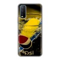 Дизайнерский силиконовый чехол для Vivo Y20 Pepsi