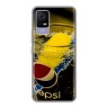 Дизайнерский пластиковый чехол для TCL 405 Pepsi