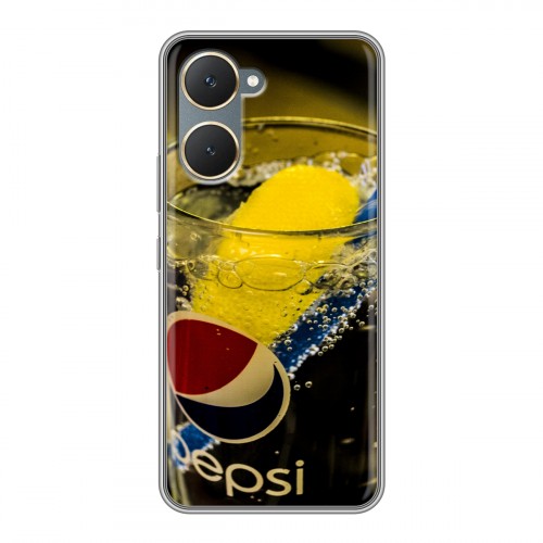 Дизайнерский силиконовый чехол для Vivo Y03 Pepsi