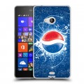 Дизайнерский пластиковый чехол для Microsoft Lumia 540 Pepsi