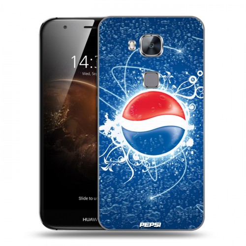 Дизайнерский пластиковый чехол для Huawei G8 Pepsi