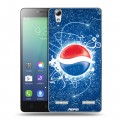 Дизайнерский силиконовый чехол для Lenovo A6010 Pepsi