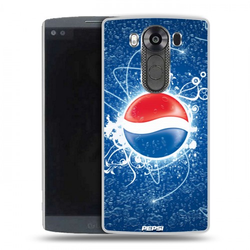 Дизайнерский пластиковый чехол для LG V10 Pepsi