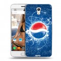 Дизайнерский силиконовый чехол для ZUK Z1 Pepsi