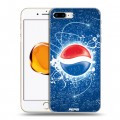 Дизайнерский силиконовый чехол для Iphone 7 Plus / 8 Plus Pepsi