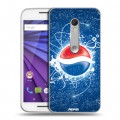 Дизайнерский пластиковый чехол для Lenovo Moto G Pepsi