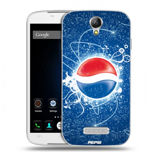 Дизайнерский пластиковый чехол для Doogee X6 Pepsi