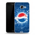 Дизайнерский пластиковый чехол для Samsung Galaxy C5 Pepsi