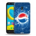 Дизайнерский пластиковый чехол для Alcatel U5 Pepsi