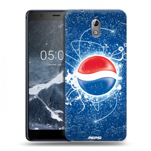 Дизайнерский силиконовый чехол для Nokia 3.1 Pepsi