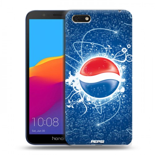 Дизайнерский пластиковый чехол для Huawei Honor 7A Pepsi
