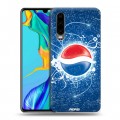 Дизайнерский пластиковый чехол для Huawei P30 Pepsi