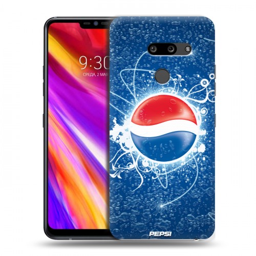 Дизайнерский пластиковый чехол для LG G8 ThinQ Pepsi