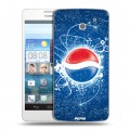 Дизайнерский пластиковый чехол для Huawei Ascend D2 Pepsi