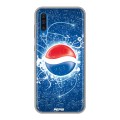 Дизайнерский силиконовый чехол для Samsung Galaxy A50 Pepsi